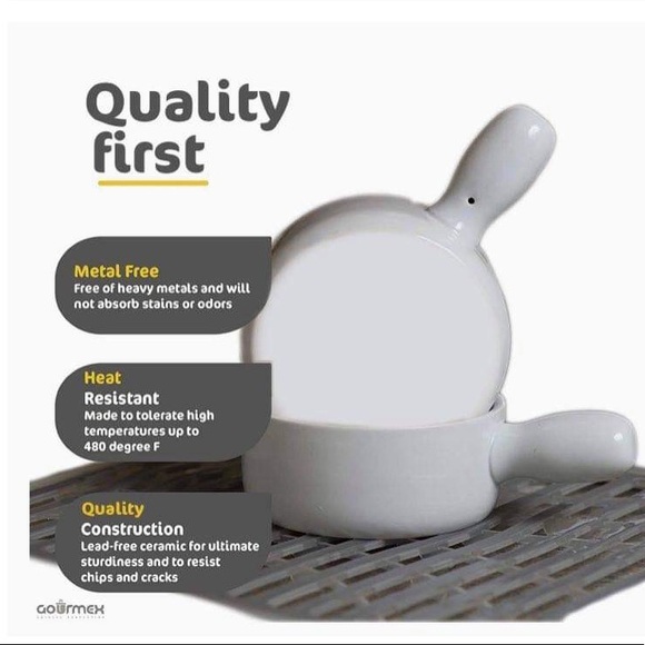 New French Onion Soup Bowls with Handles Set 12 oz - Picture 4 of 7